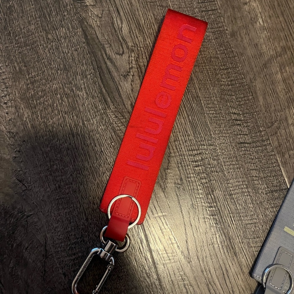 lululemon athletica Red Key Holder